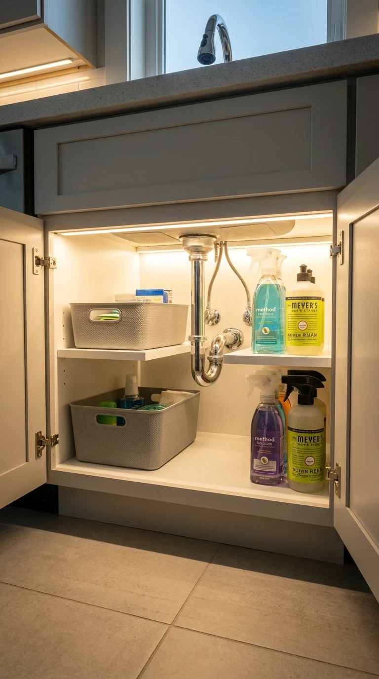 L'éclairage LED pour armoire