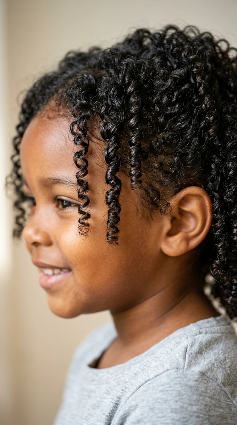 Les boucles définies au gel crème