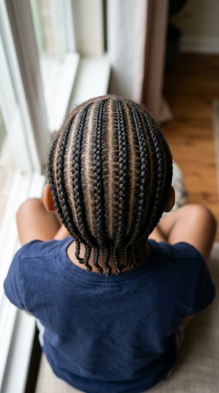 Les cornrows droites