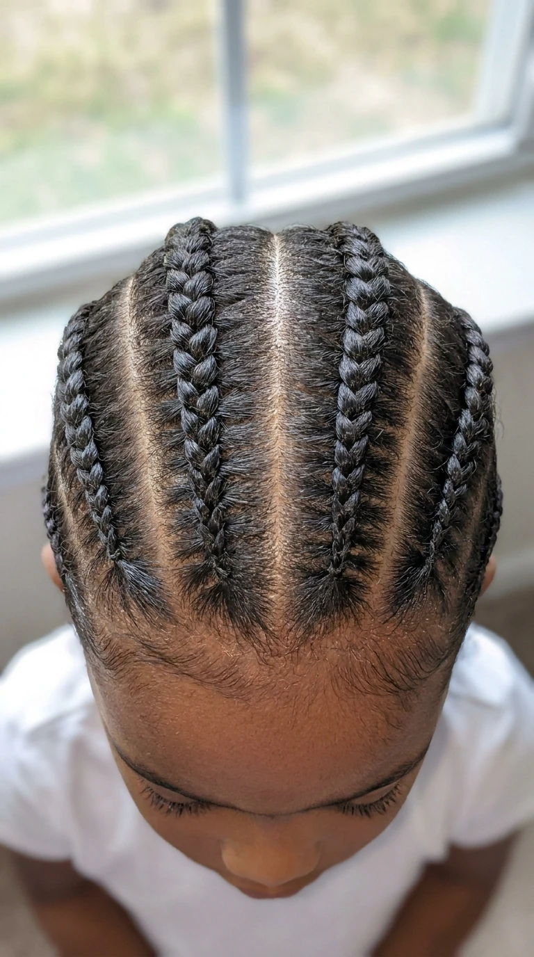 Les cornrows droites