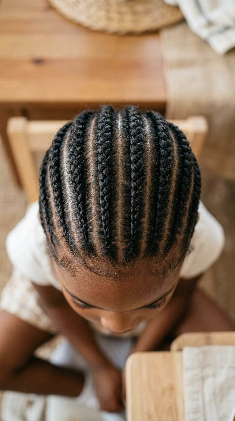 Les cornrows droites