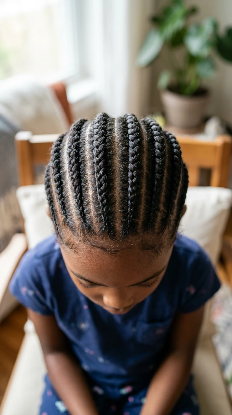 Les cornrows droites