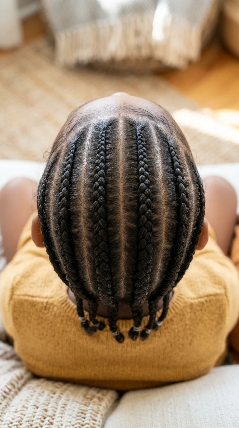 Les cornrows droites