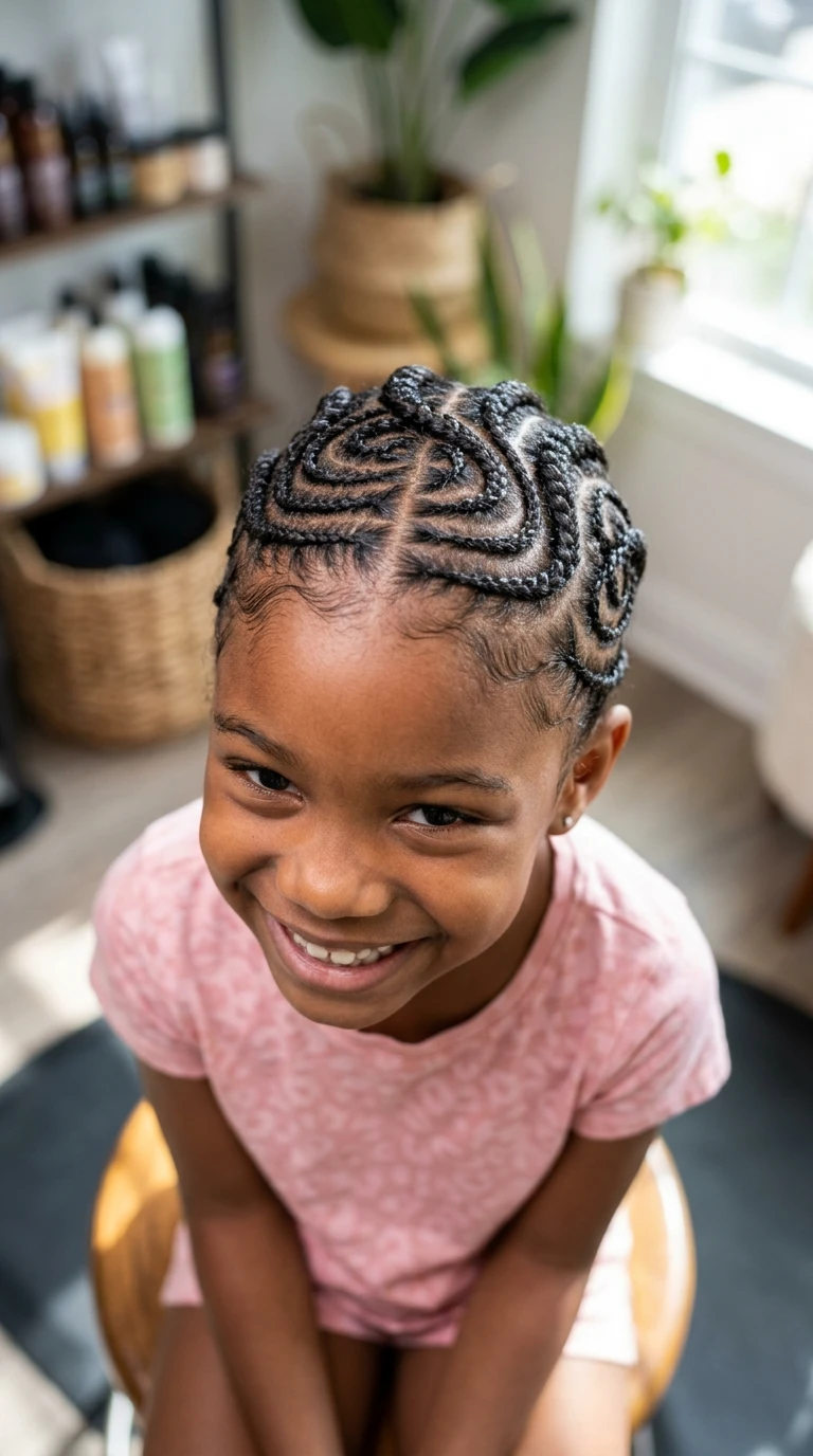 Les cornrows en courbes et arabesques