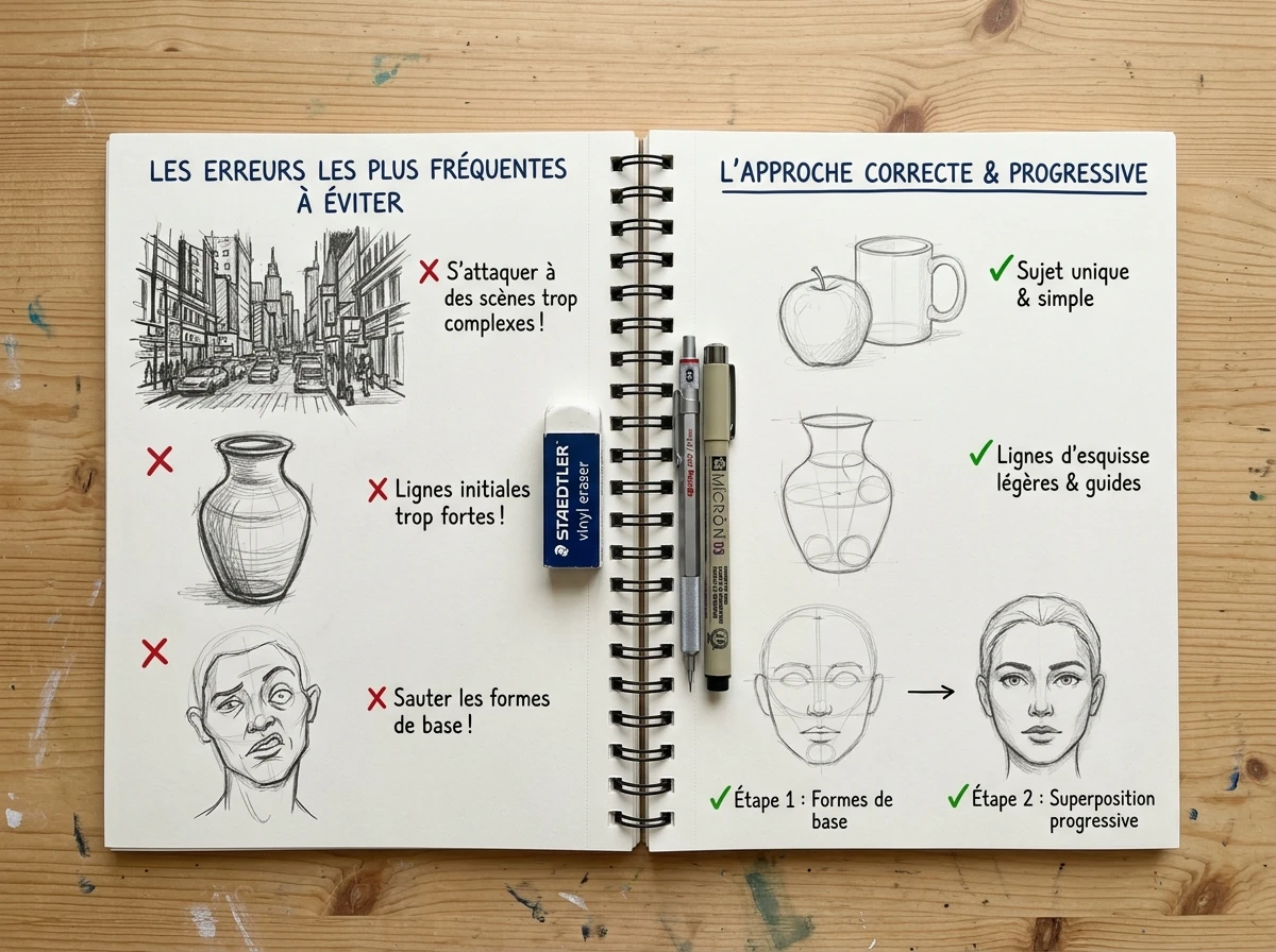 Les erreurs les plus fréquentes à éviter