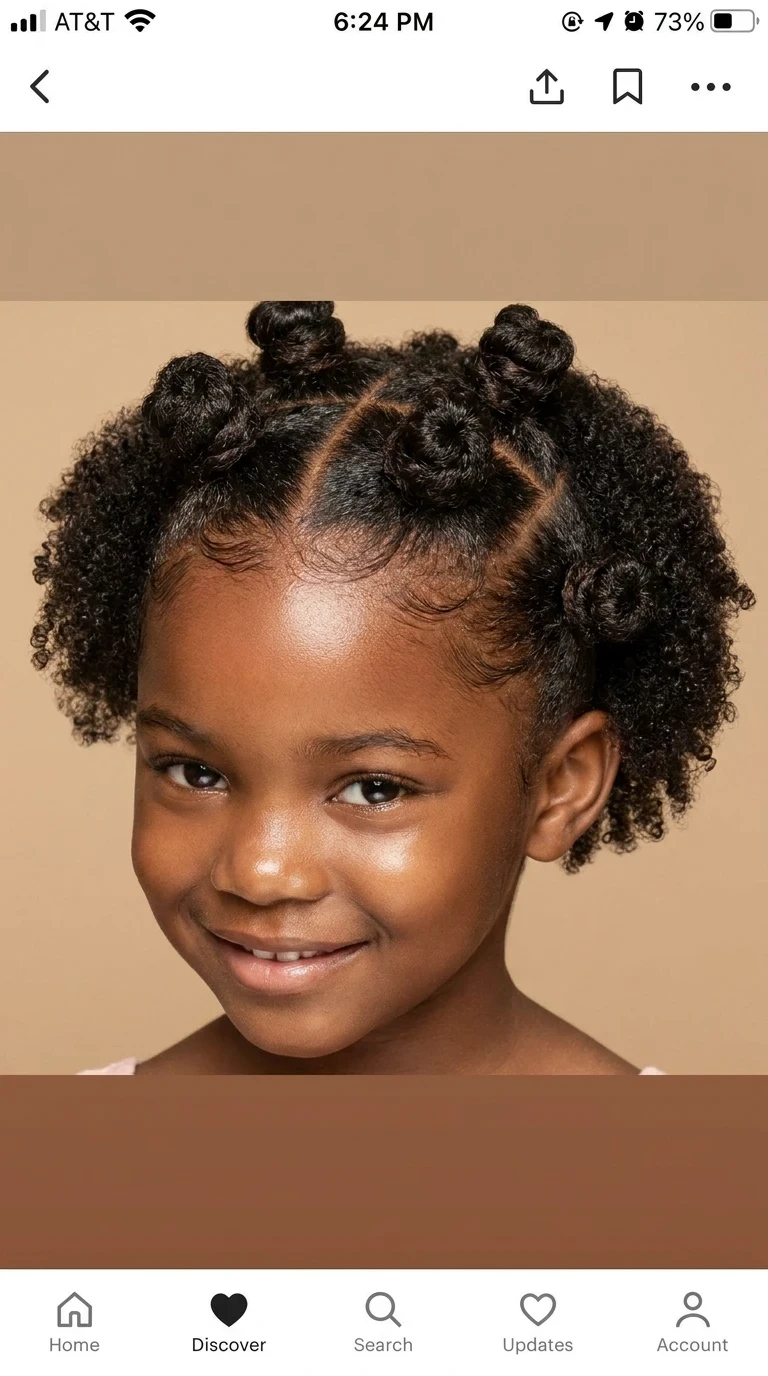 Les mini bantu knots