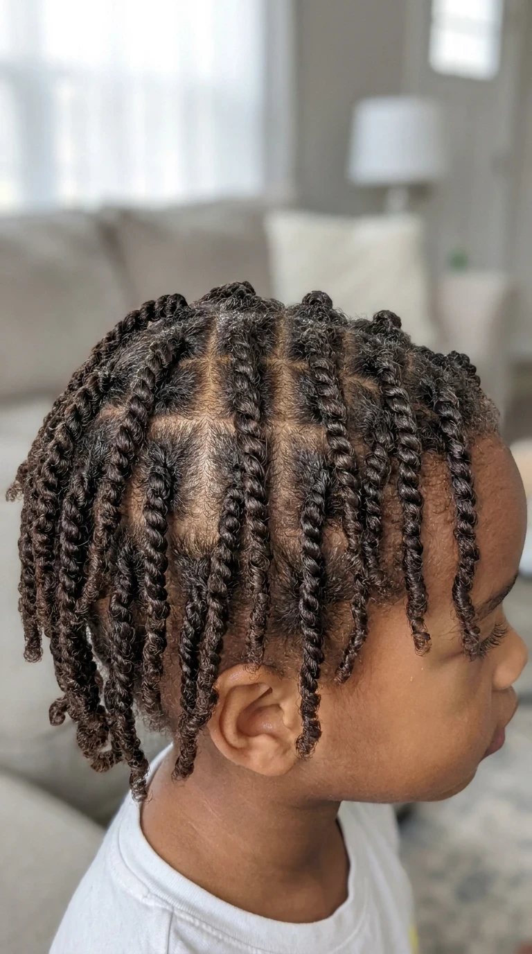Les mini twists courts
