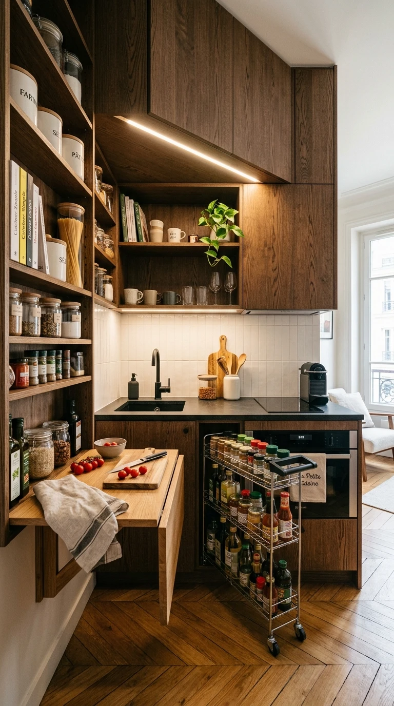 Les petites cuisines, une logique différente