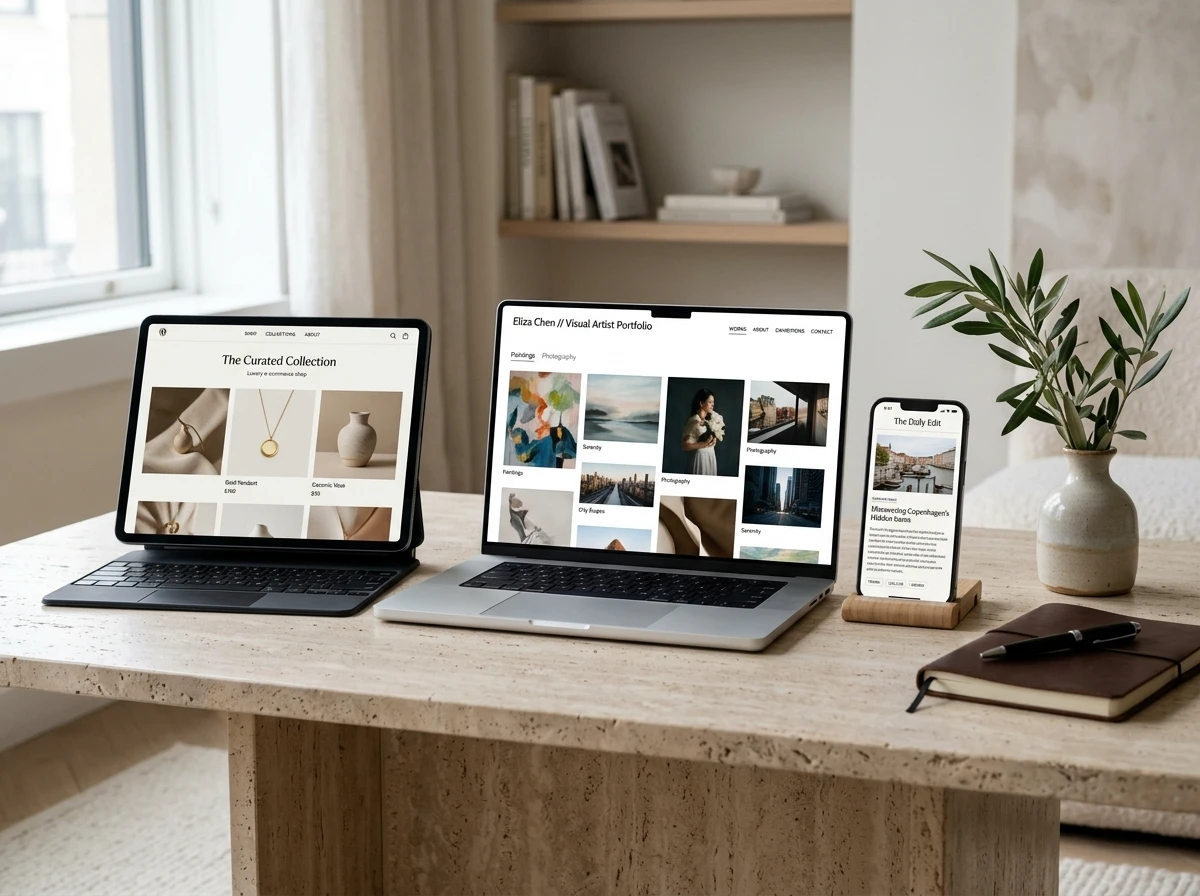 Les trois grandes familles de sites WordPress