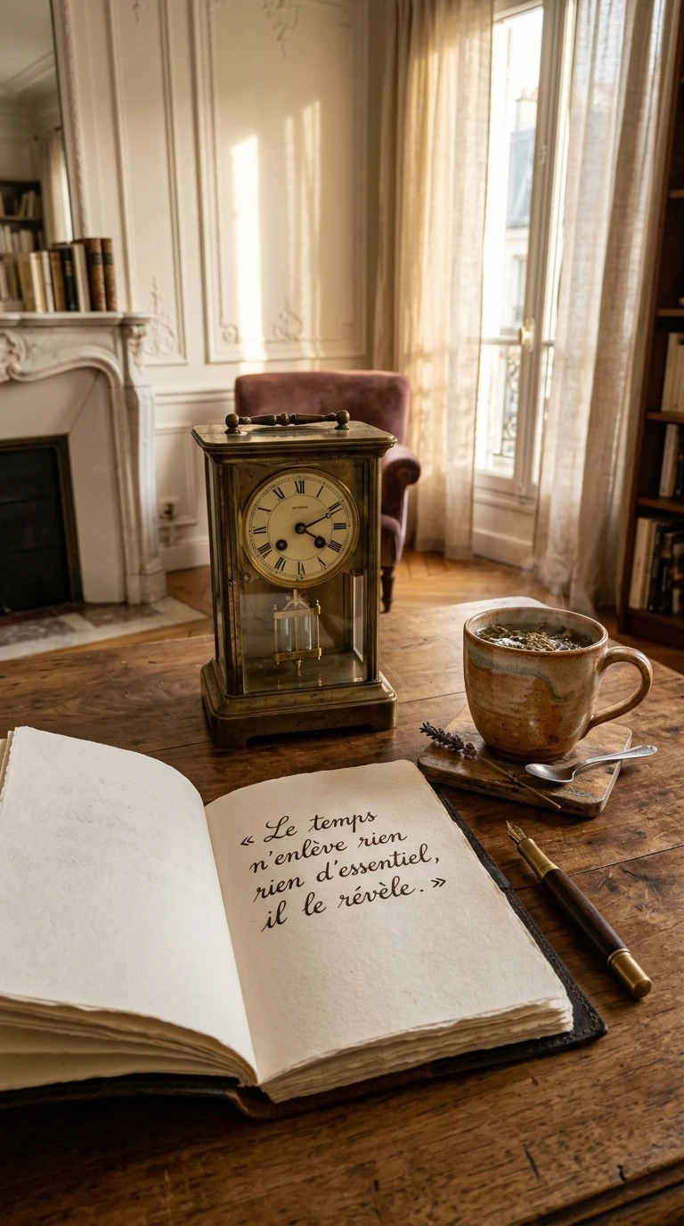 Phrases sur le temps – ce qu'il prend et ce qu'il révèle