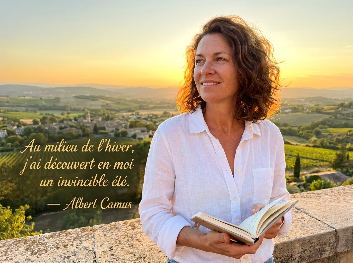 Pour terminer, citation profonde