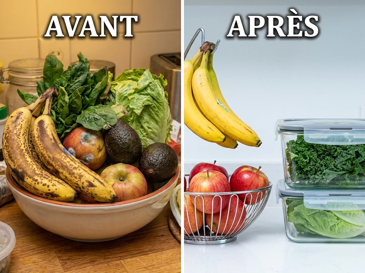 Pourquoi fruits et légumes ne se rangent jamais pareil