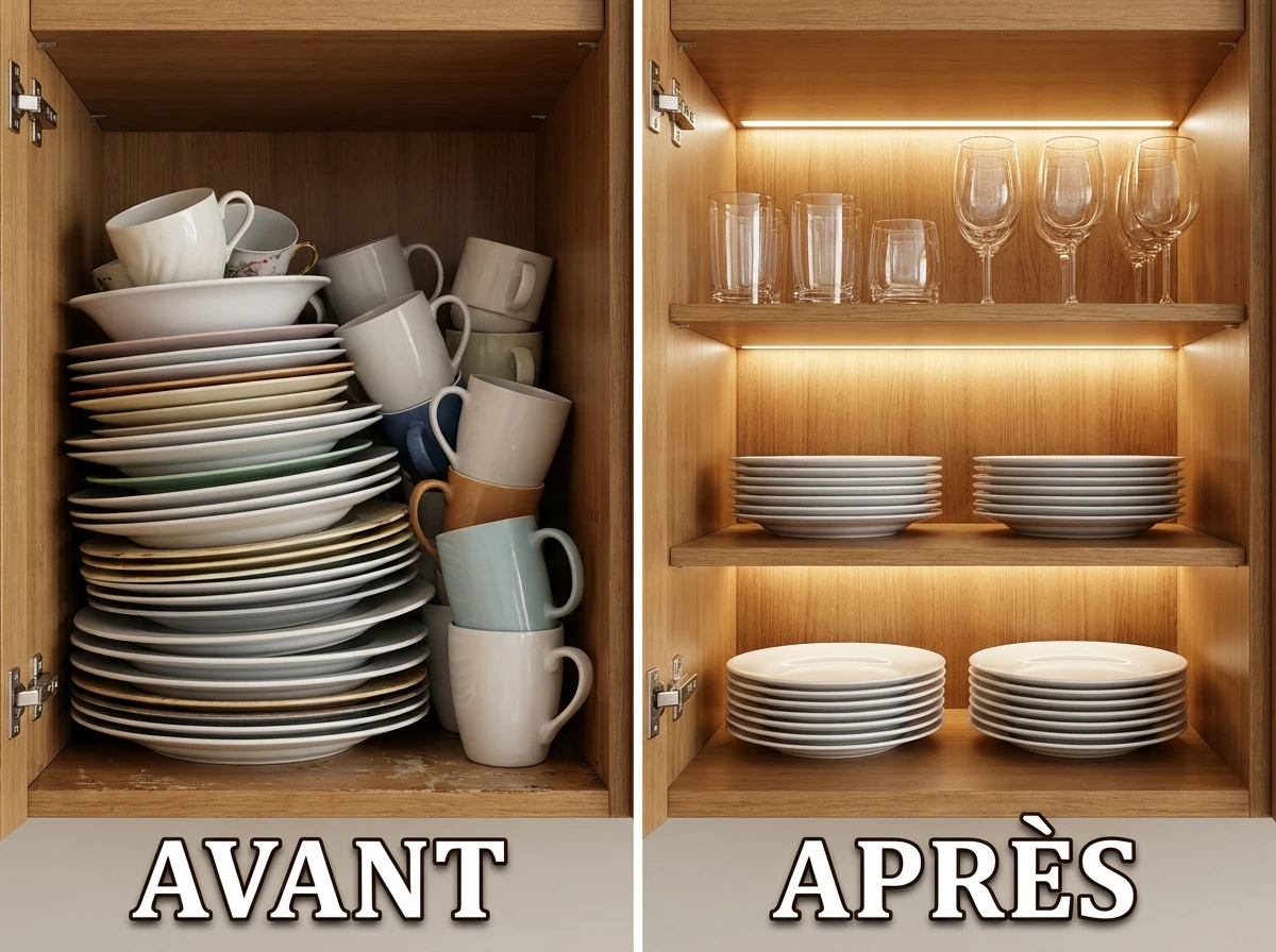Pourquoi la vaisselle se désorganise plus vite que le reste de la cuisine