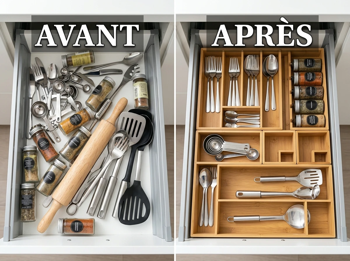Pourquoi un tiroir MAXIMERA se désorganise malgré sa qualité