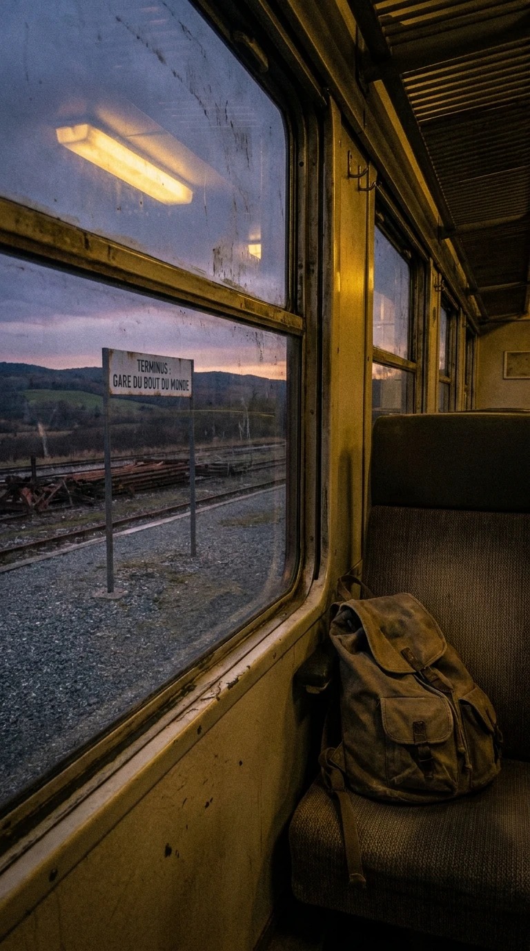 Prendre les transports en commun jusqu'au terminus