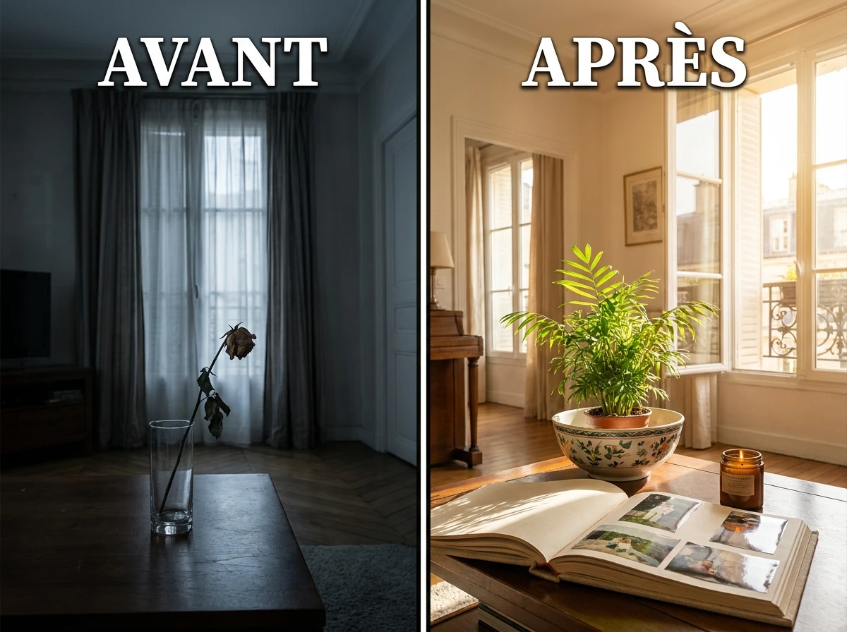 Sur les pertes et ce qu'on garde malgré elles