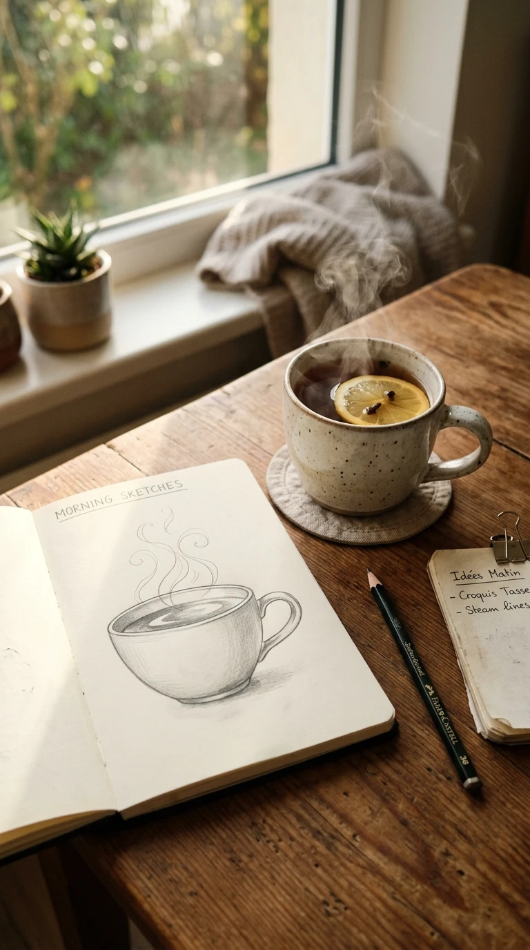 Ta tasse de thé du matin