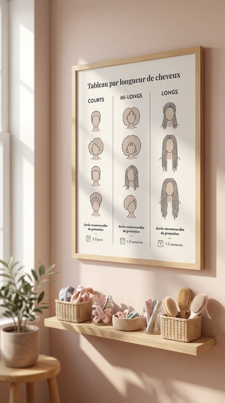 Tableau par longueur de cheveux
