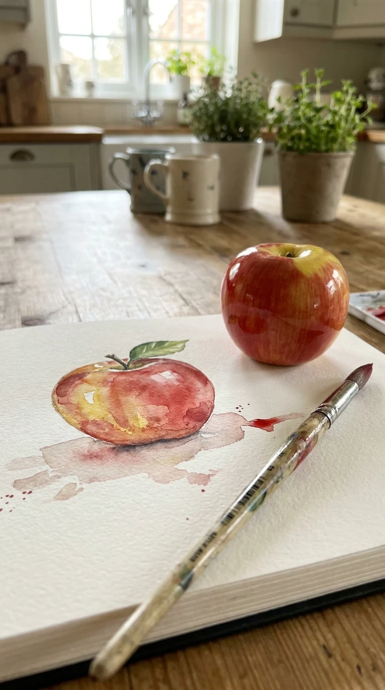 Tester votre matériel d'aquarelle sur un sujet du quotidien