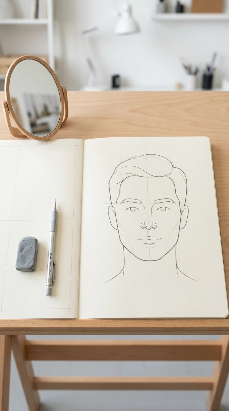 Un autoportrait très simplifié