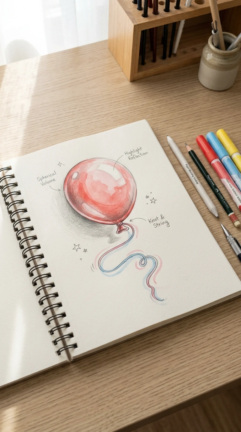 Un ballon de baudruche noué