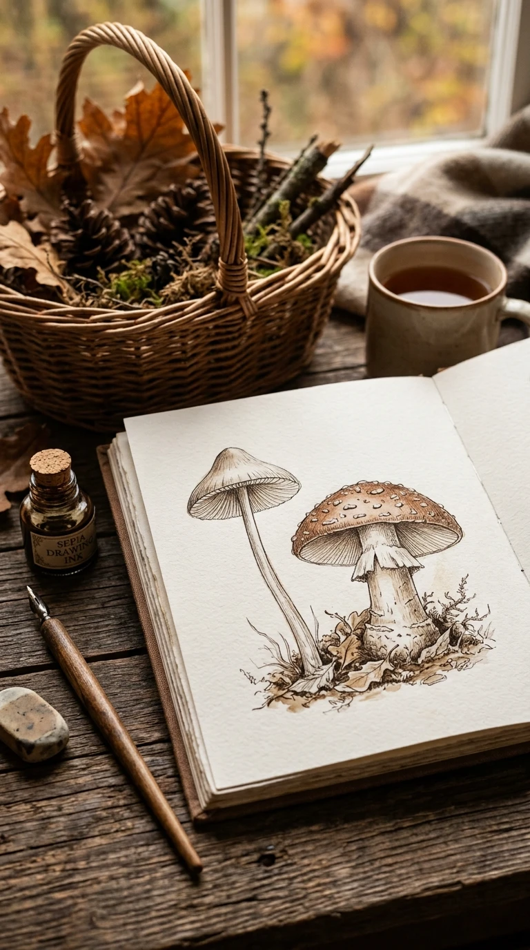 Un champignon à deux formes