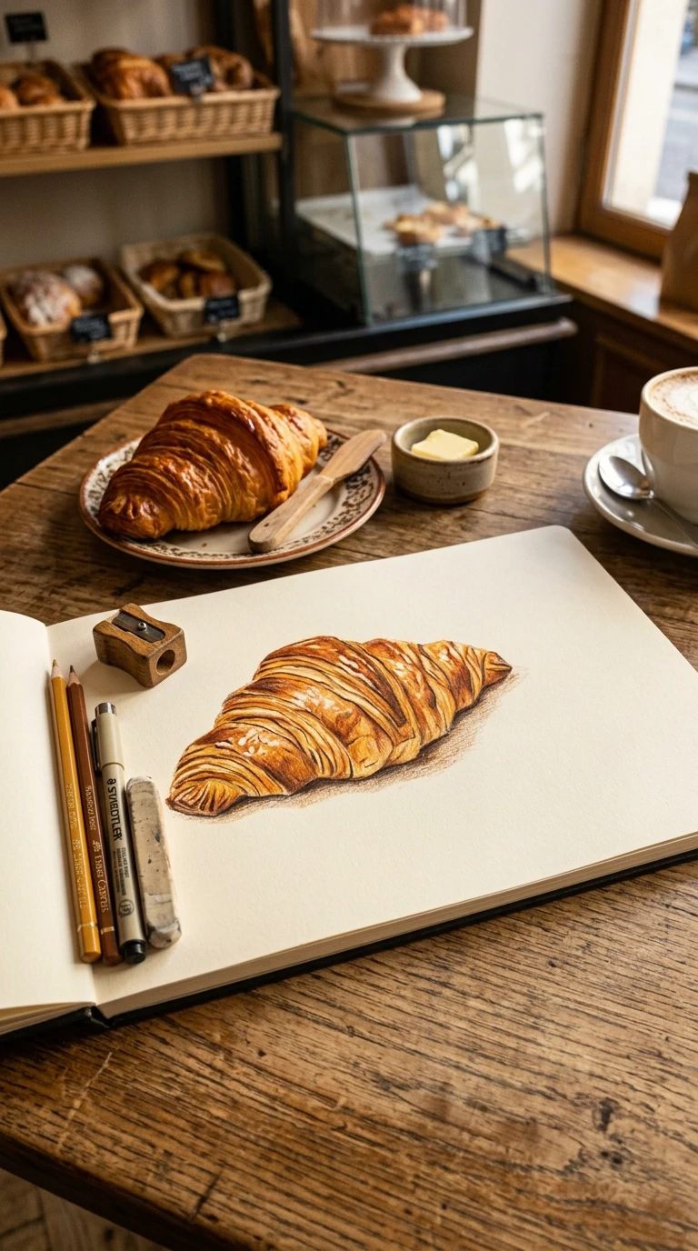 Un croissant, la viennoiserie cette fois