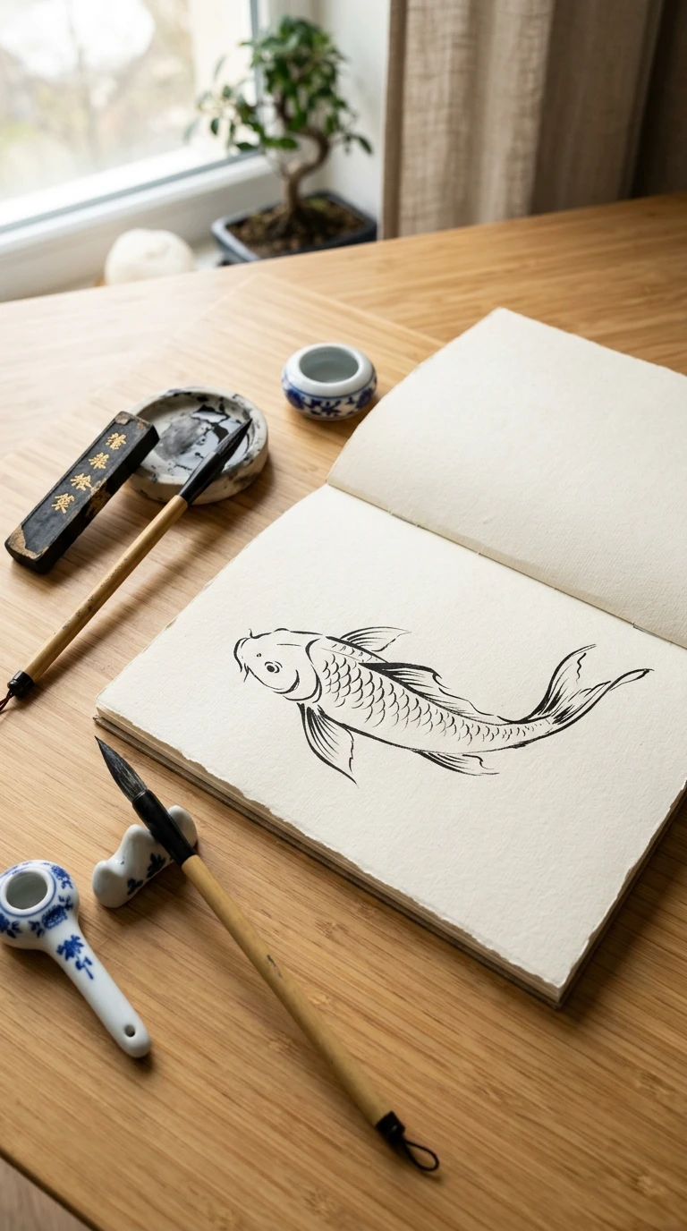 Un poisson vu de profil
