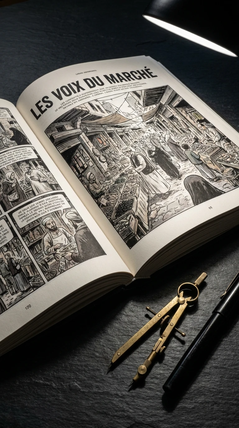 Une bande dessinée de reportage graphique