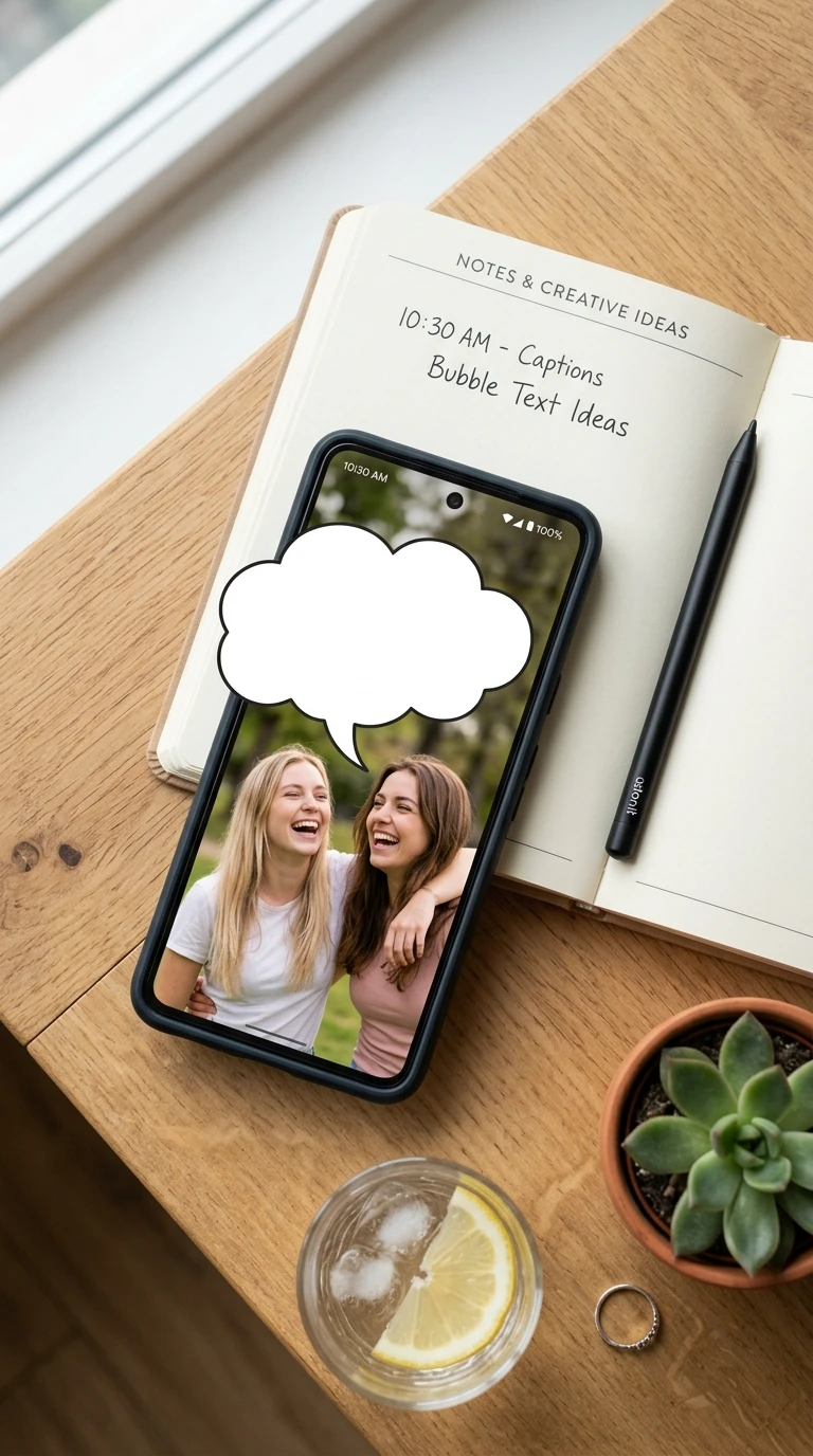 Une bulle de dialogue vide à remplir avec du texte ensuite