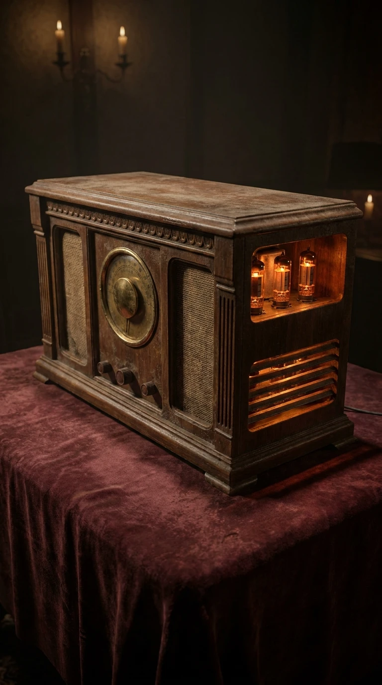 Une émission de radio d'archives sur un pays précis