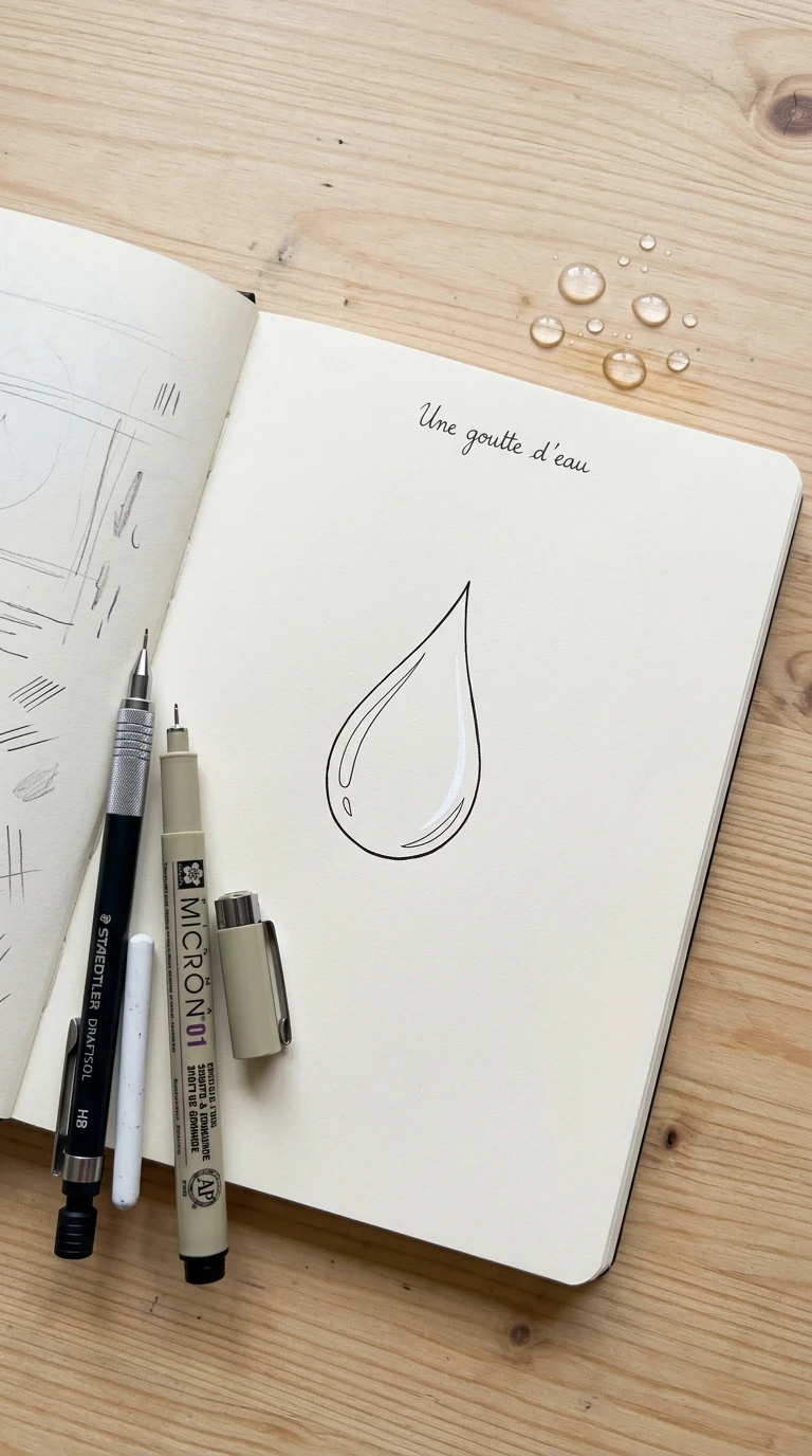 Une goutte d'eau