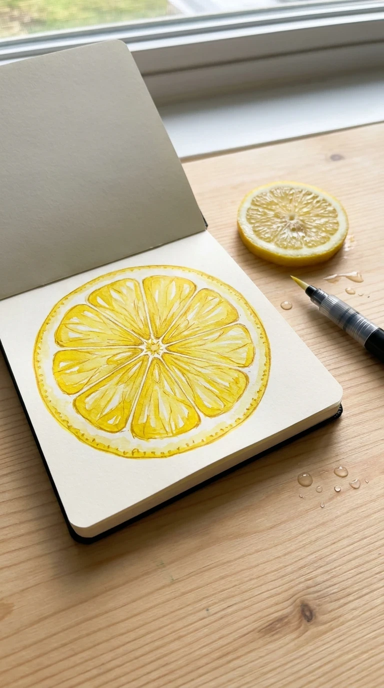 Une tranche de citron