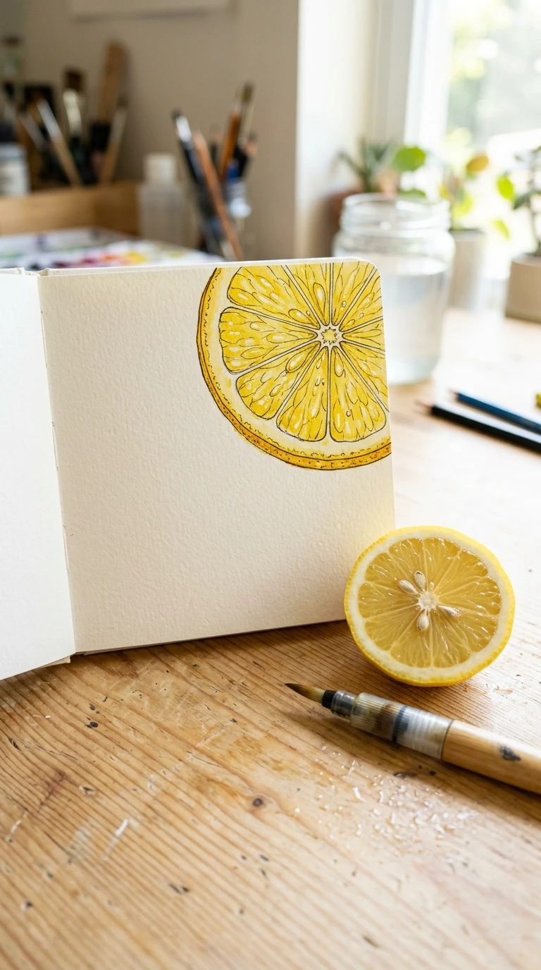 Une tranche de citron