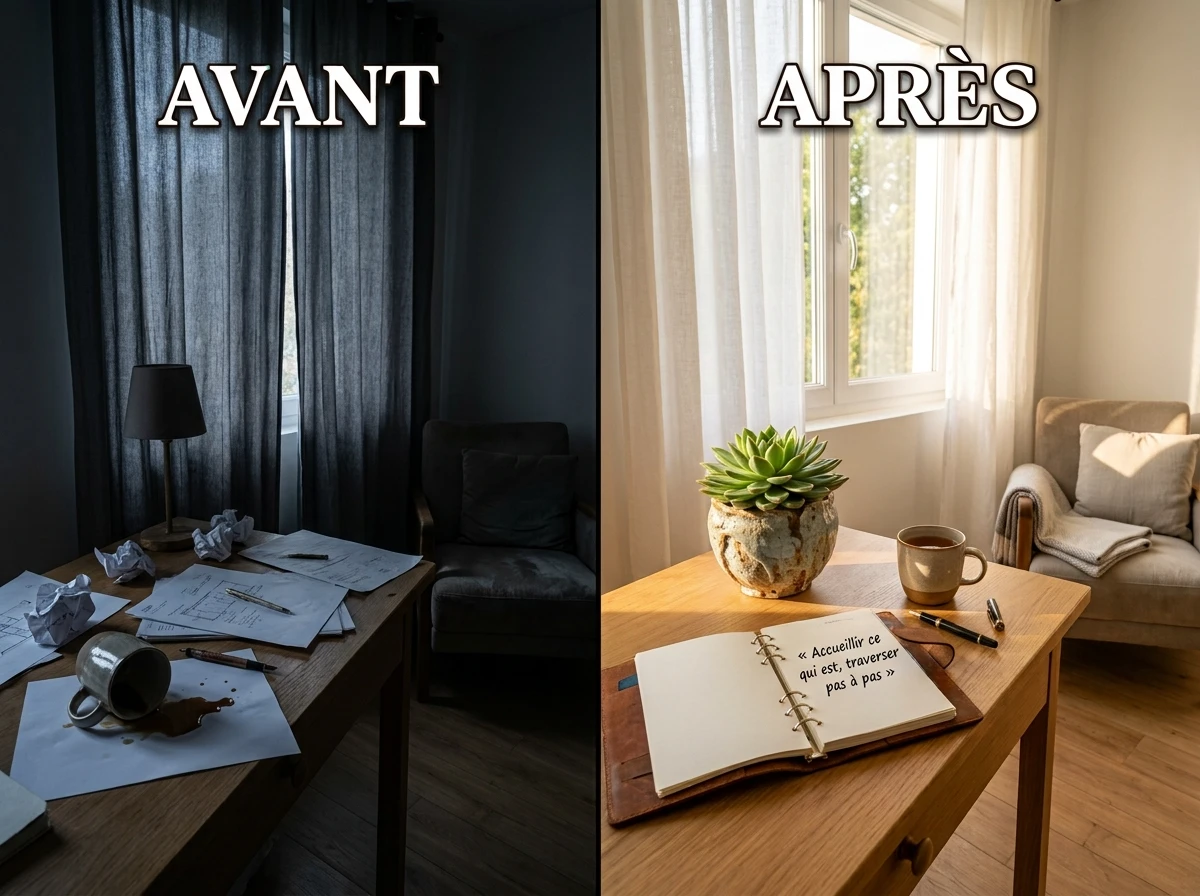 Vivre avec ce qui est difficile : la présence même dans l'épreuve